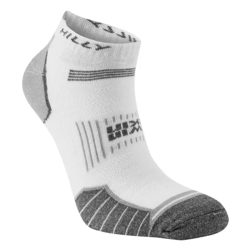 Hilly Twin Skin Socklet White/Grey